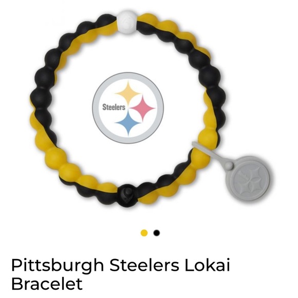 NEW, NFL Pittsburgh Steelers Football Bracelet - Picture 1 of 5
